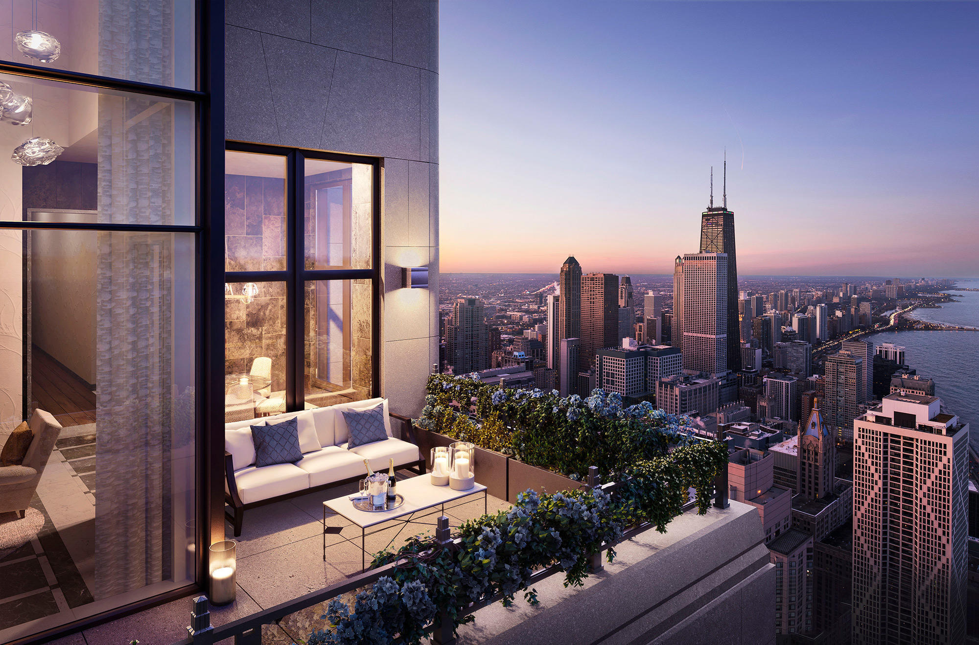 One Bennett Park Penthouse Terrace